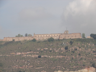 Monastery at entrance to port.jpg